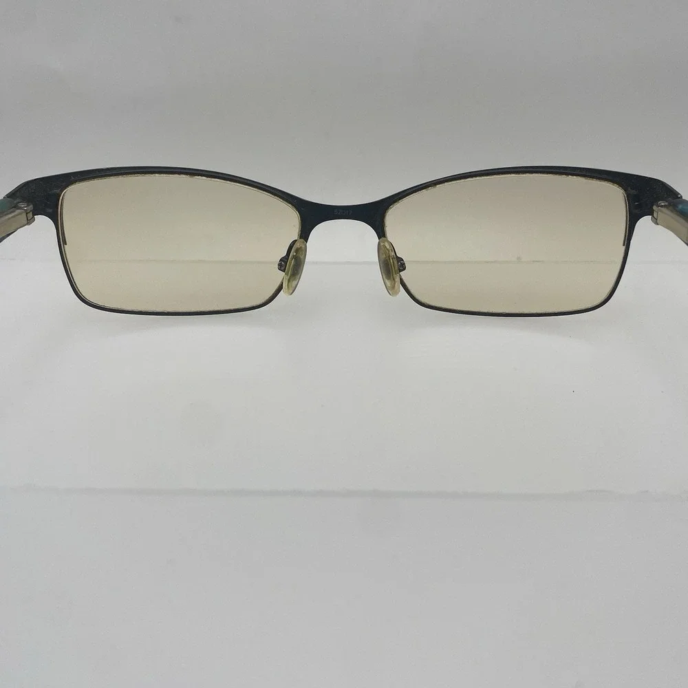 BCBGMAXAZRIA Eyeglasses Women FRAME ONLY Full Rim 52-17-130 Brynn Teal 648